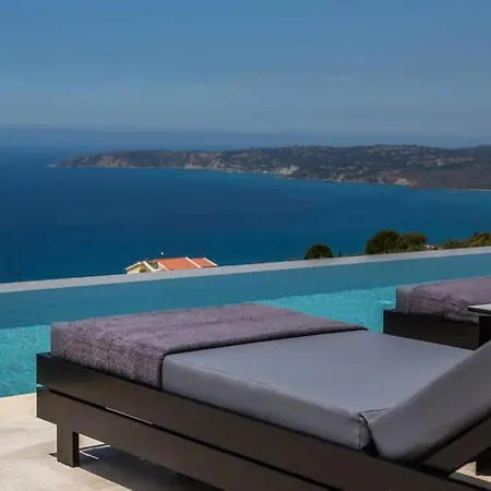 Panorama Blue Kefalonia - Luxury In Lourdata Βίλα