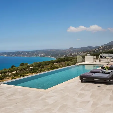 Vila Panorama Blue Kefalonia - Luxury In Lourdata