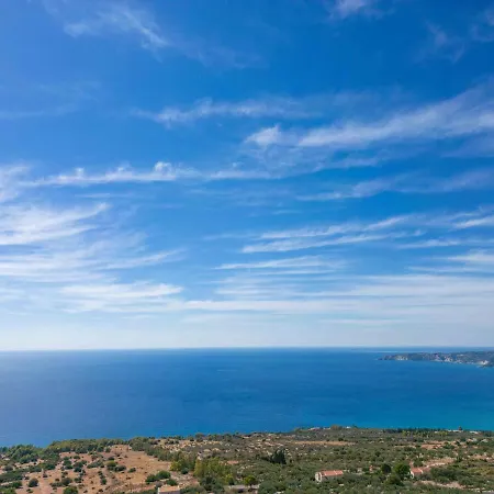 Panorama Blue Kefalonia - Luxury In Lourdata Vila *