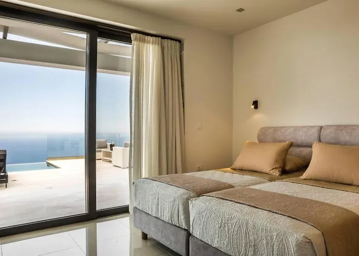 Panorama Blue Kefalonia - Luxury In Lourdata וילה Simotáta