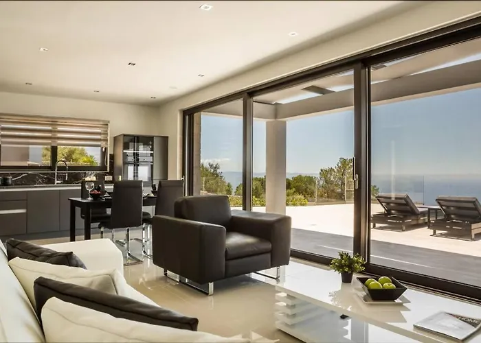 Panorama Blue Kefalonia - Luxury In Lourdata Simotáta