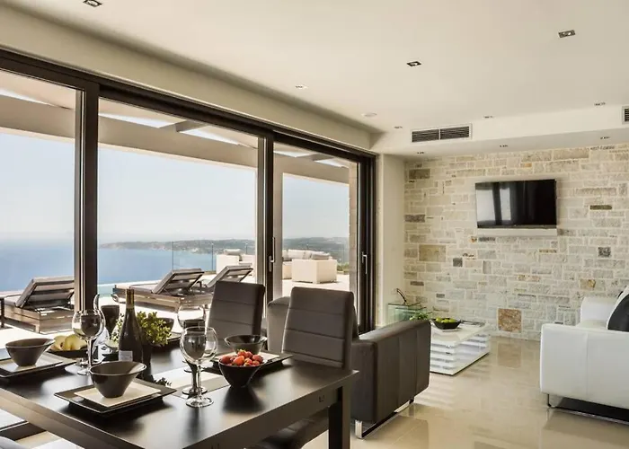 Panorama Blue Kefalonia - Luxury In Lourdata וילה