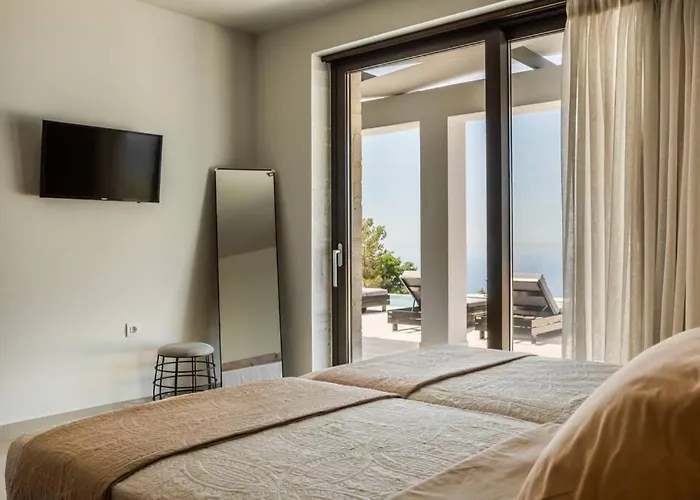 וילה Panorama Blue Kefalonia - Luxury In Lourdata Simotáta