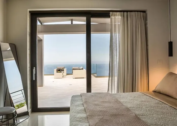 וילה Panorama Blue Kefalonia - Luxury In Lourdata