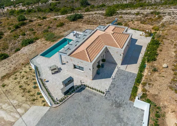 וילה Panorama Blue Kefalonia - Luxury In Lourdata